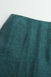 SWAYING/KNIT fragrant cloud yarn skirt SW24SS3B44 sapphire blue